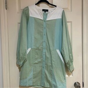 Tuckernuck Pomander Place Sea Green Elliot Dress